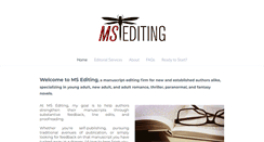Desktop Screenshot of mandyschoenedits.com